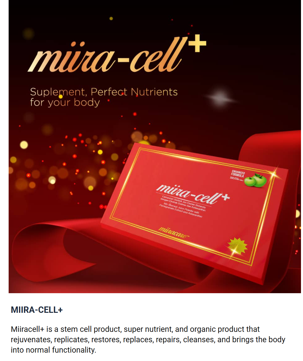 Miira-Cell+ product